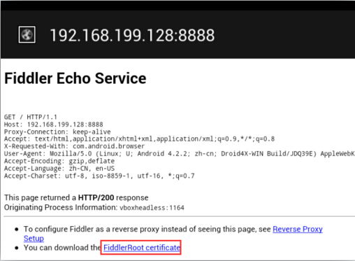 在Android手机上安装Fiddler证书